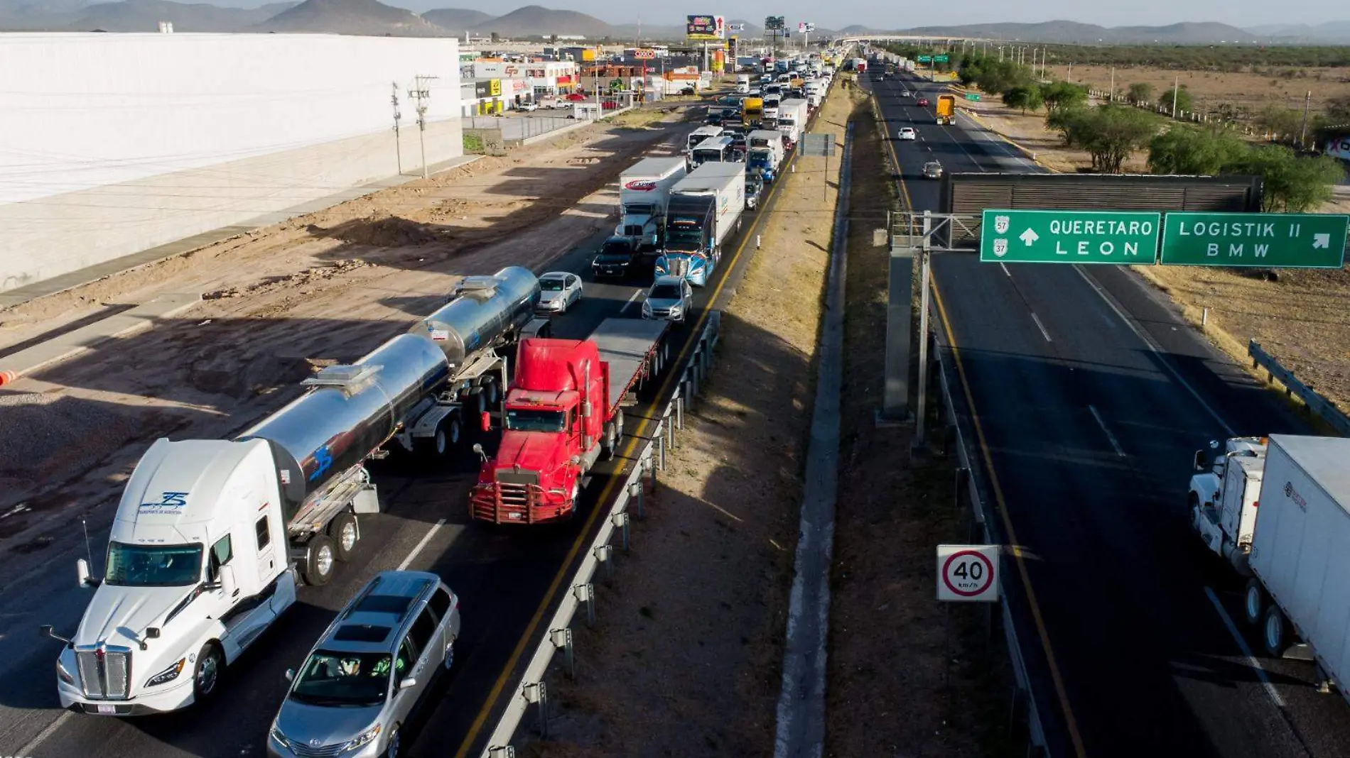 tráfico en carreteras